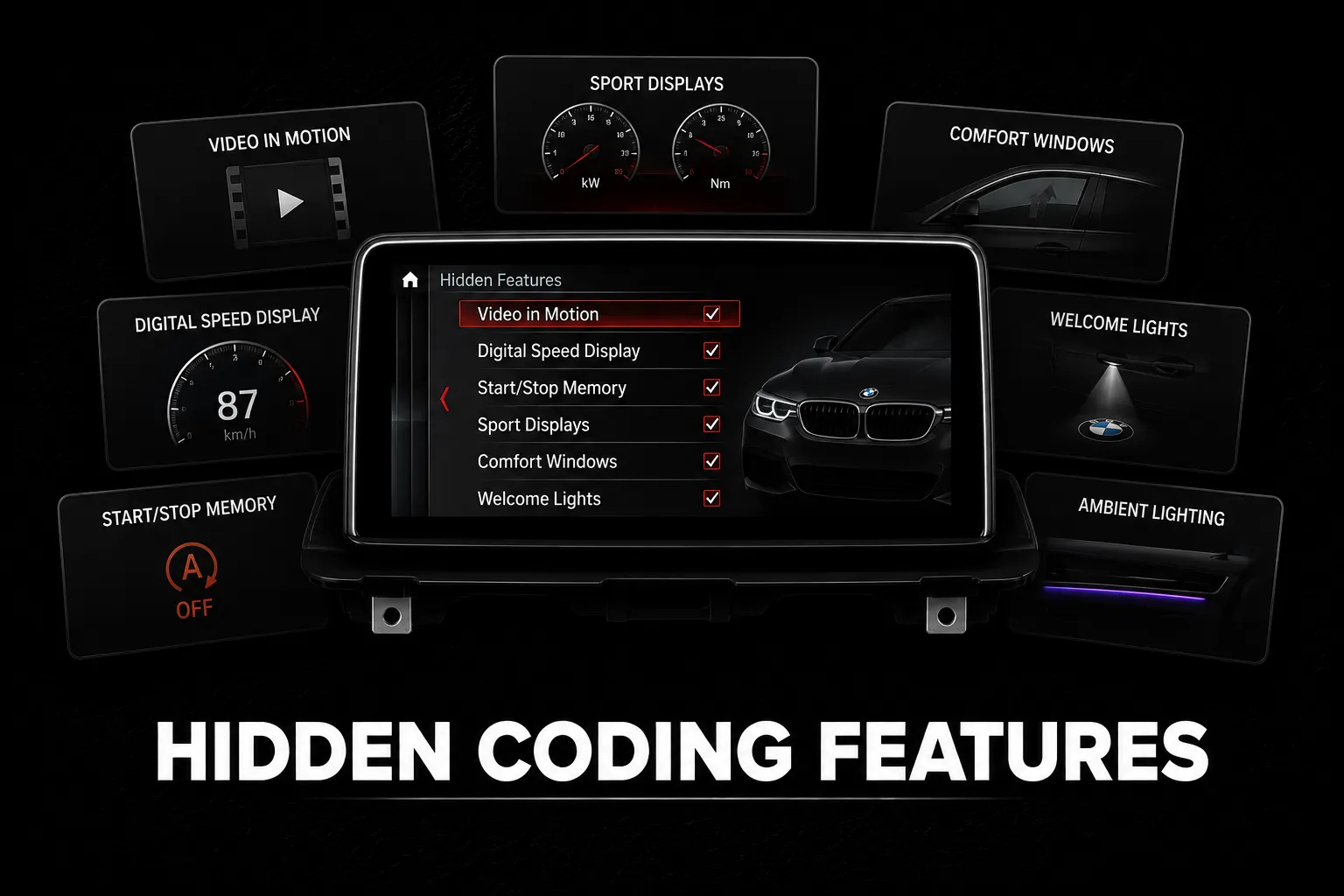 Unlock Hidden Features — Up North Coding