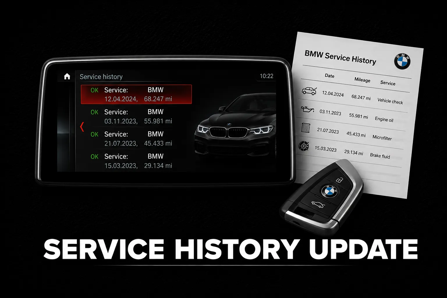 Service History Updates — Up North Coding